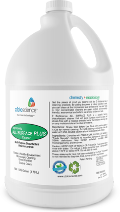 Z-Probiotic - ALL SURFACE CLEANER PLUS - Multi-purpose Ultra Concentrate